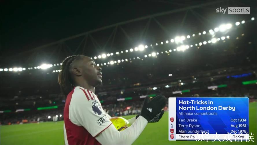 英超-埃泽帽子戏法特罗萨德助攻建功 阿森纳4-1大胜热刺 英超-埃泽帽子戏法特罗萨德助攻建功 阿森纳4-1大胜热刺