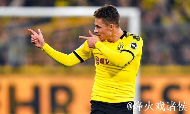 德甲-罗伊斯绝杀 小阿扎尔献助攻 多特1-0力克领头羊